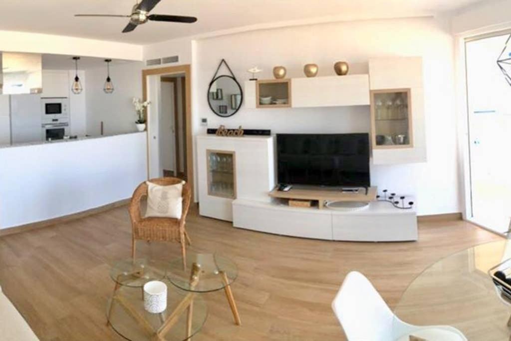 Playa De Gandia 1Ere Ligne El Galeon Apartment ภายนอก รูปภาพ